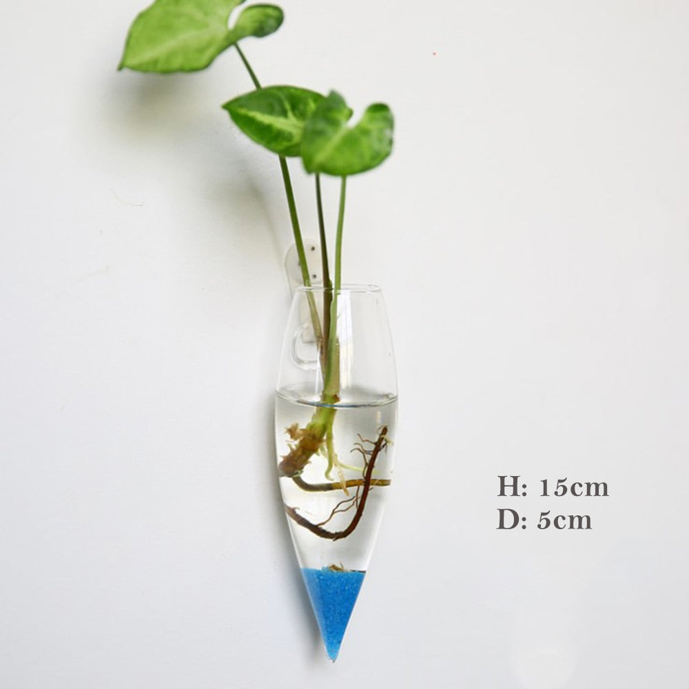 Wall Hanging Glass vase