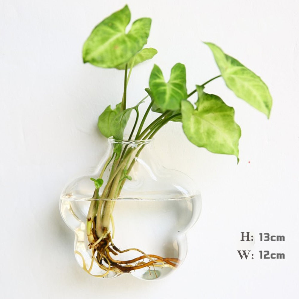 Wall Hanging Glass vase