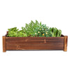 Large Rectangular Wooden Planter